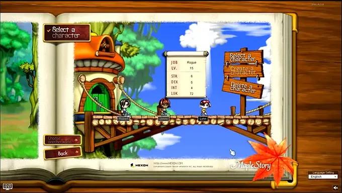 Nexon’s Classic World screenshot 1, from the Founder’s Package page