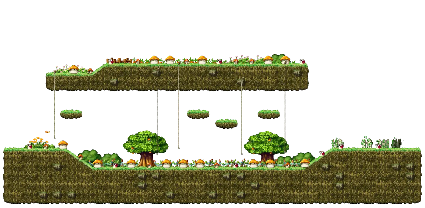 Mushroom Garden map