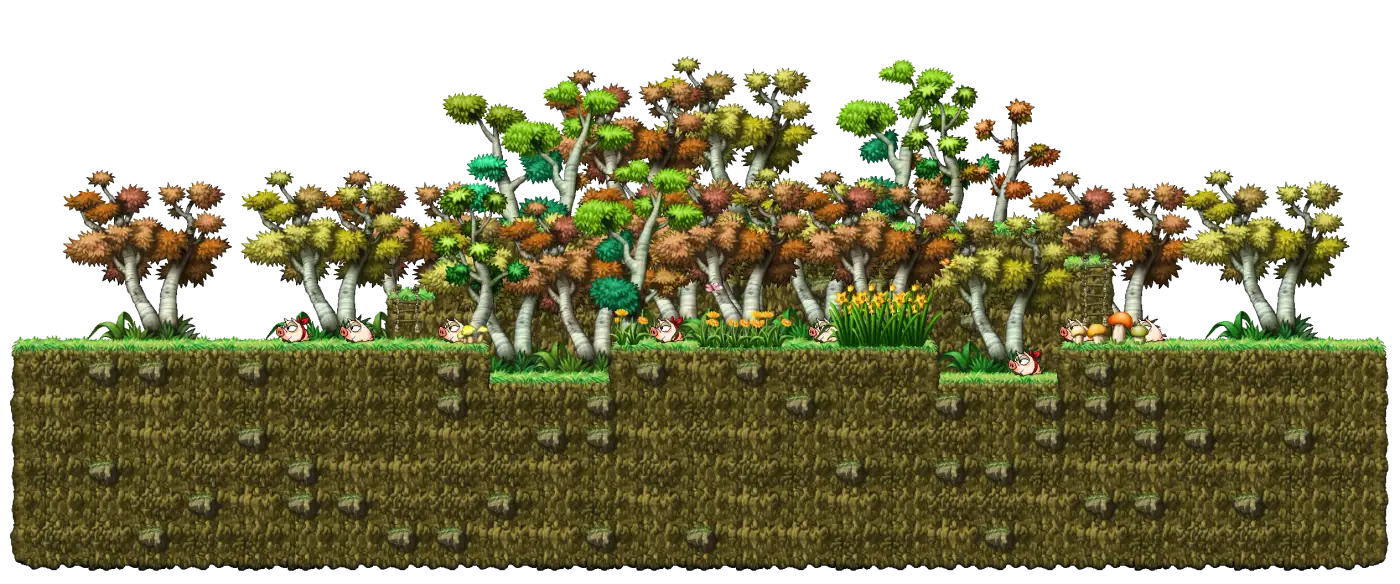 The Rain-Forest East of Henesys map