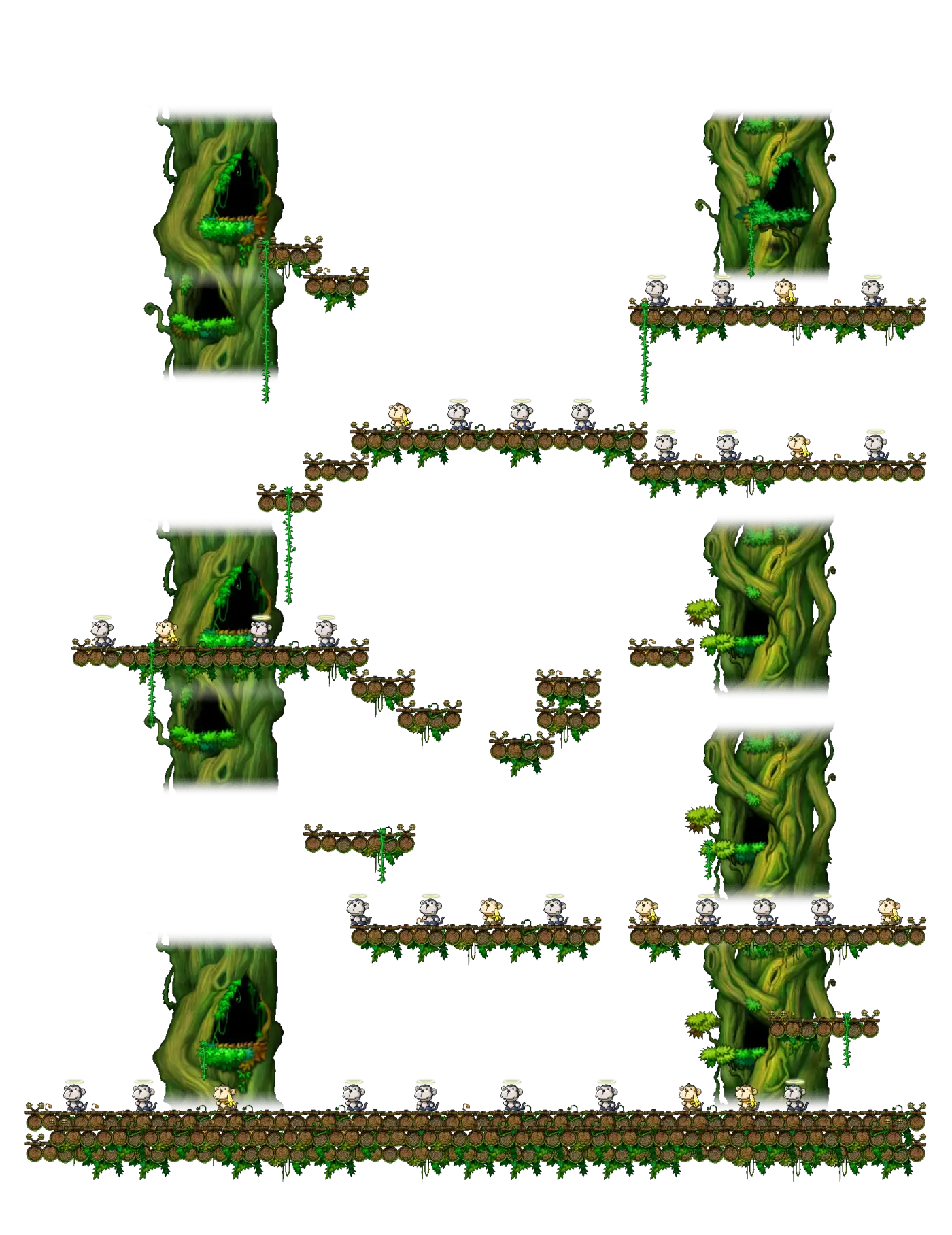 Monkey Forest II map
