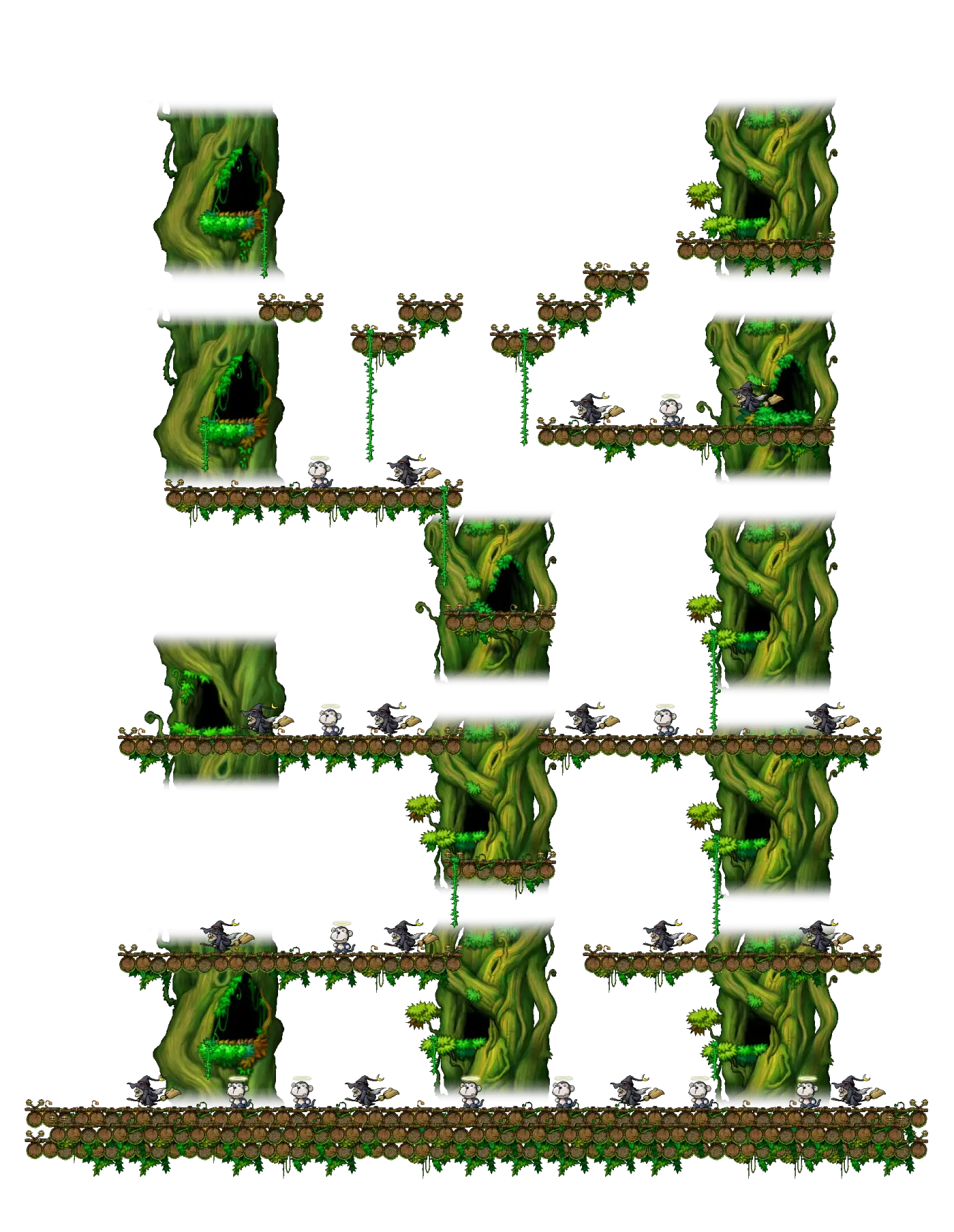 The Forest of Evil I map