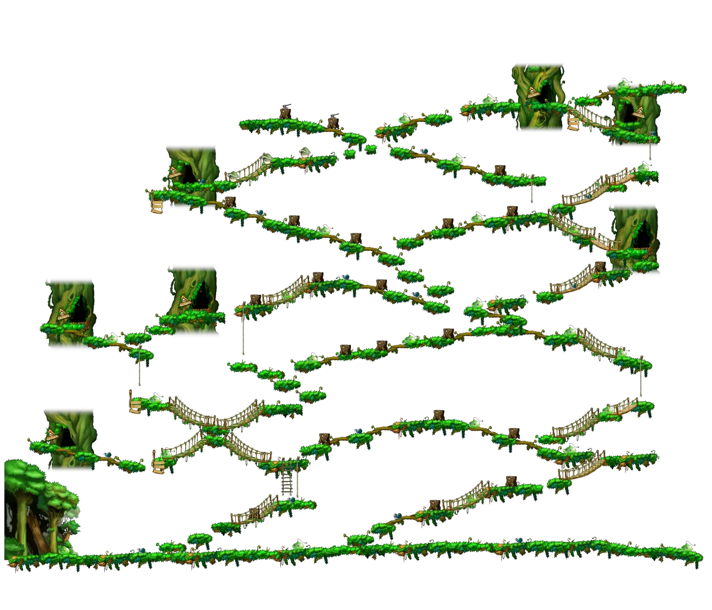 The Forest South of Ellinia map