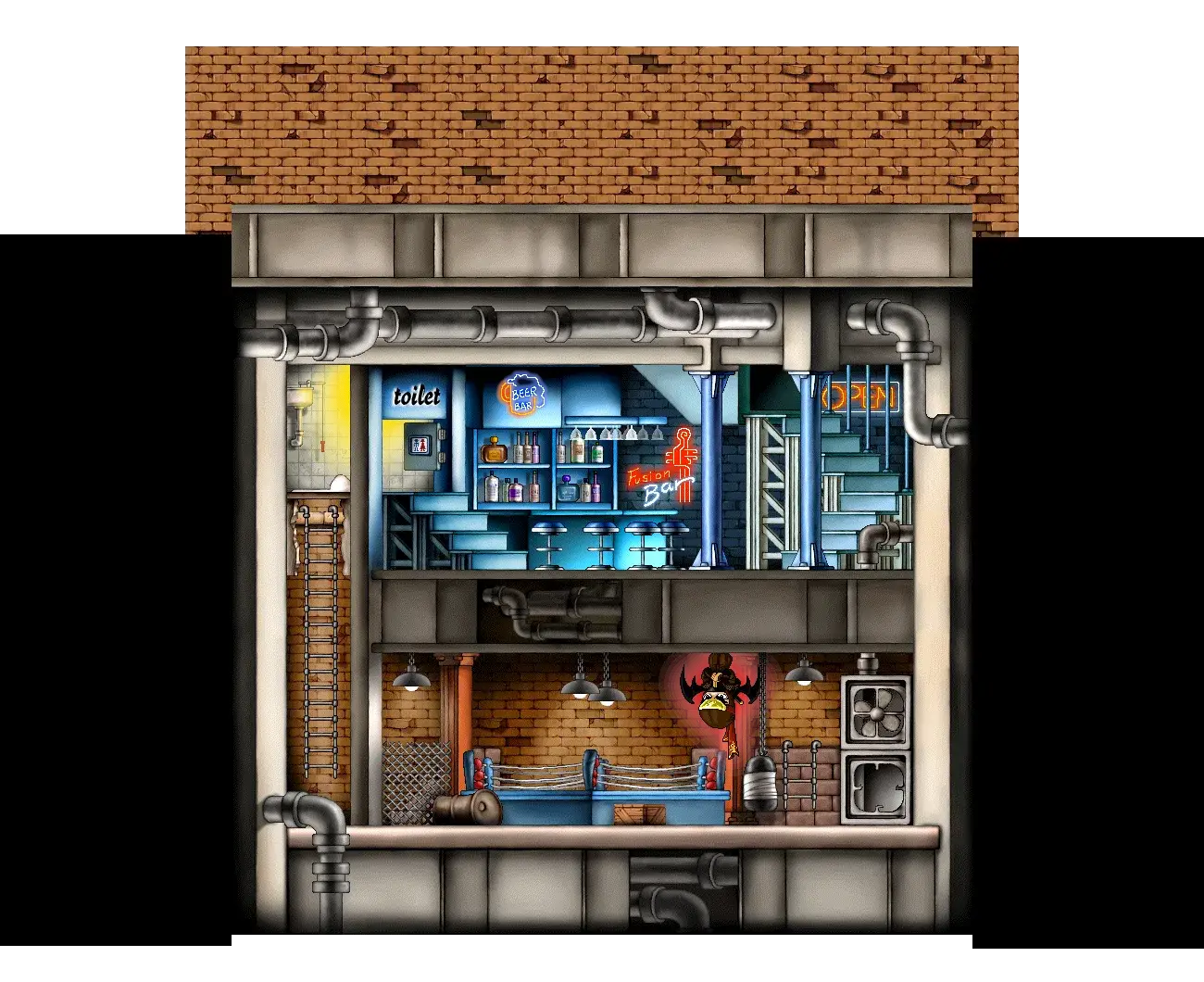 Thieves' Hideout map