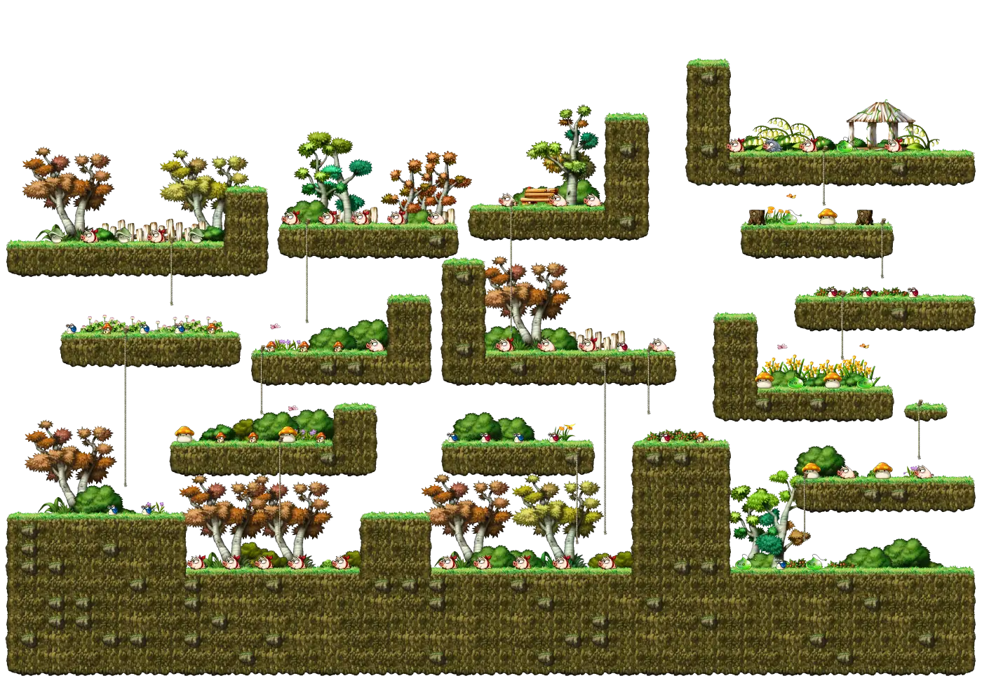 L Forest I map