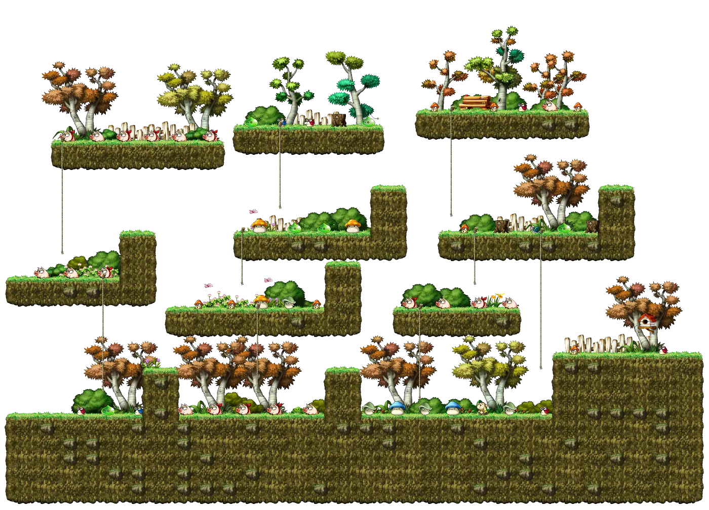 L Forest II map