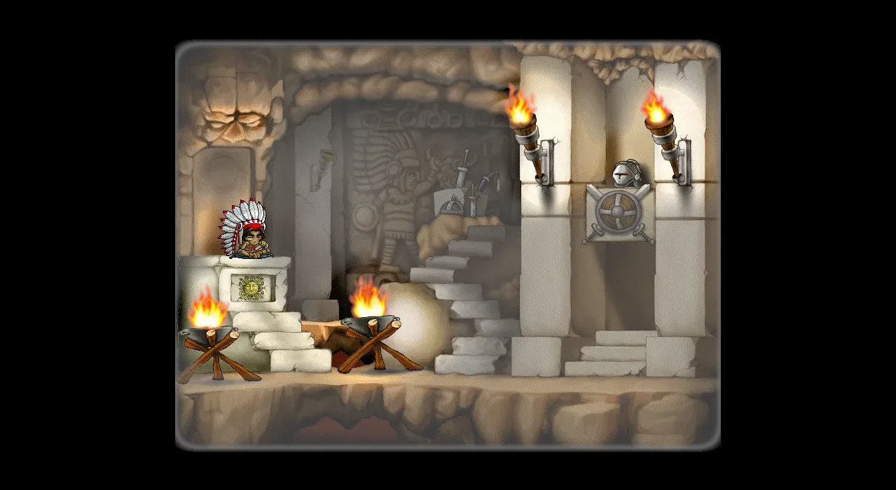 Warriors' Sanctuary, drawn as the client draws it