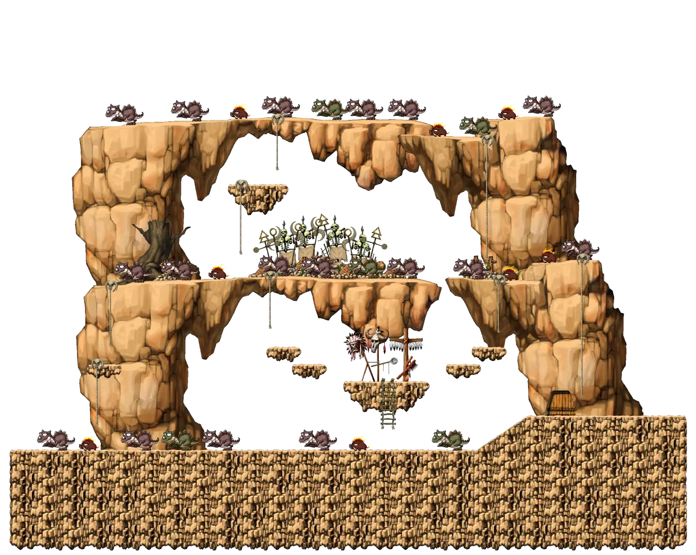 Dangerous Valley II map