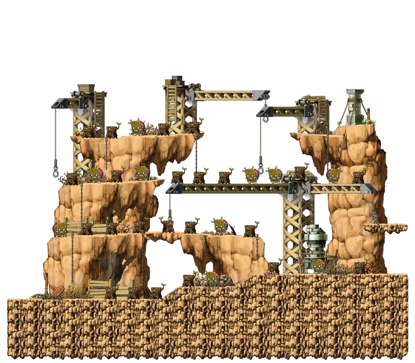 Excavation Site I map