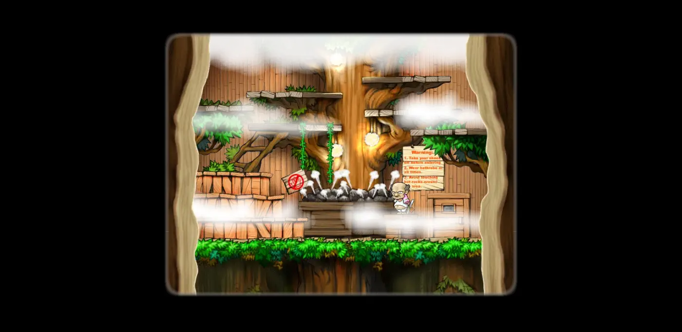 Regular Sauna map