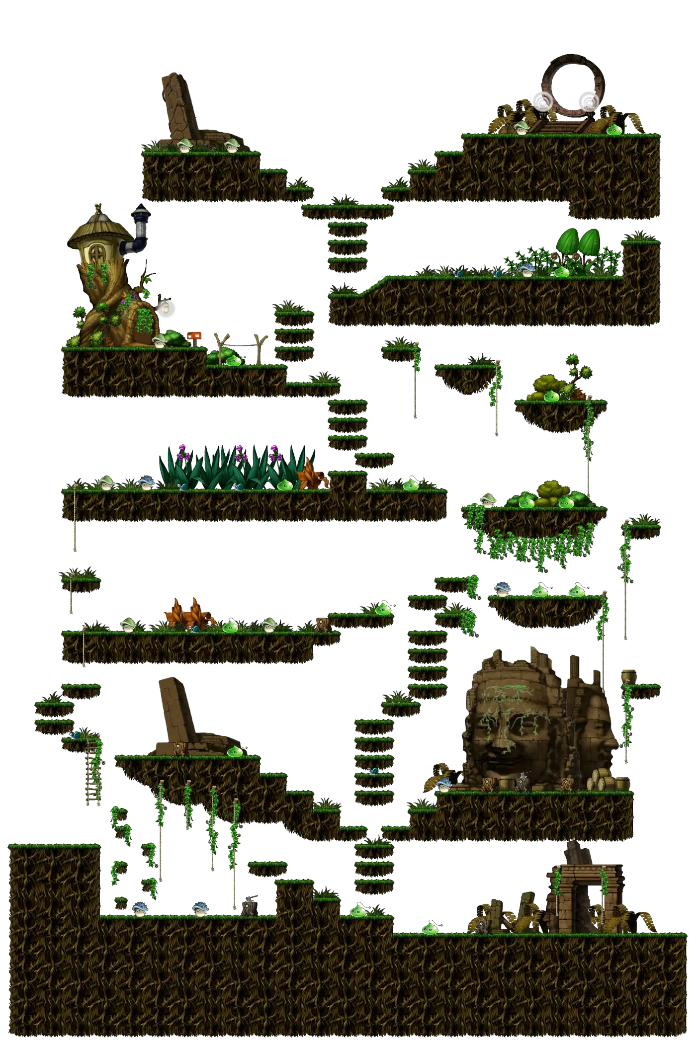 Deep Forest map