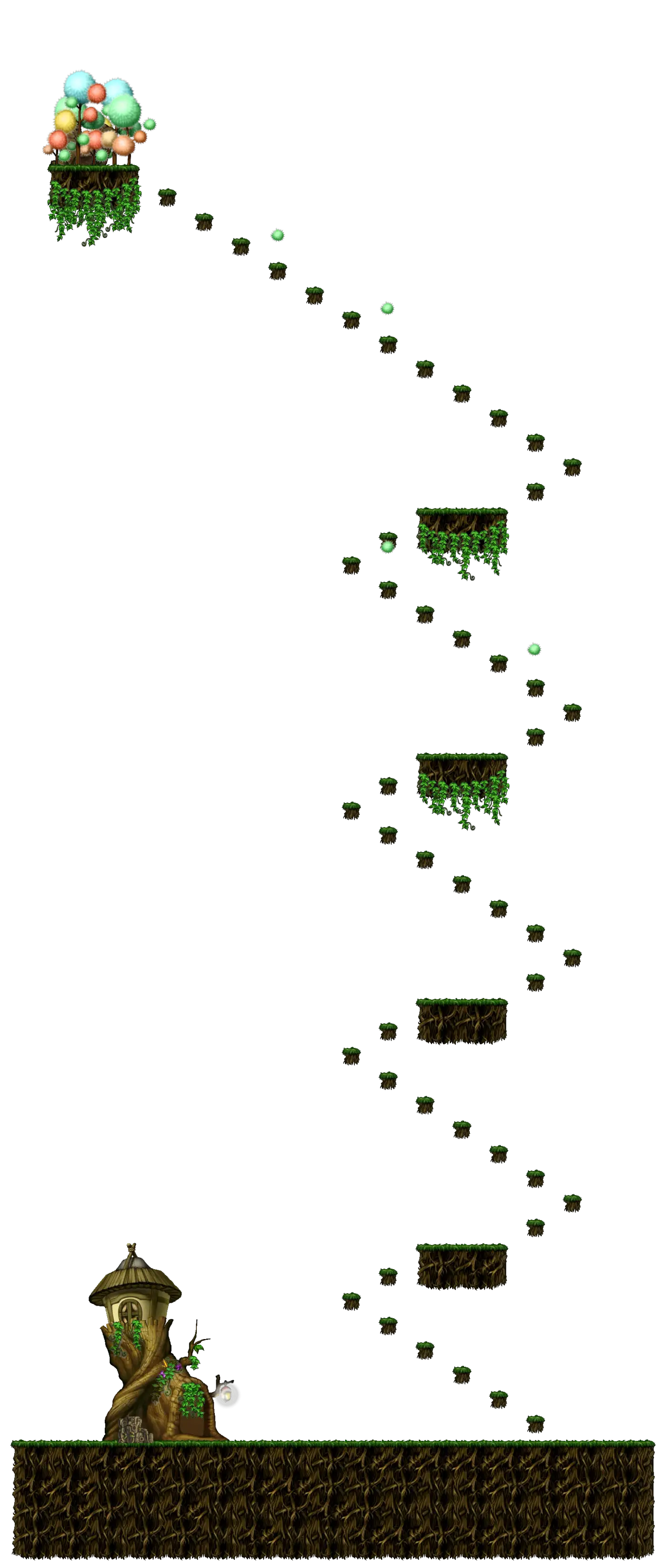 The Deep Forest of Patience <Step 1> map