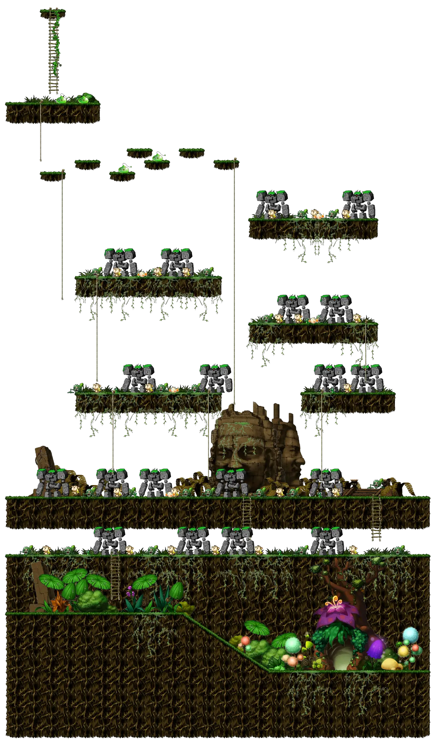 Sleepy Dungeon V, drawn as the client draws it