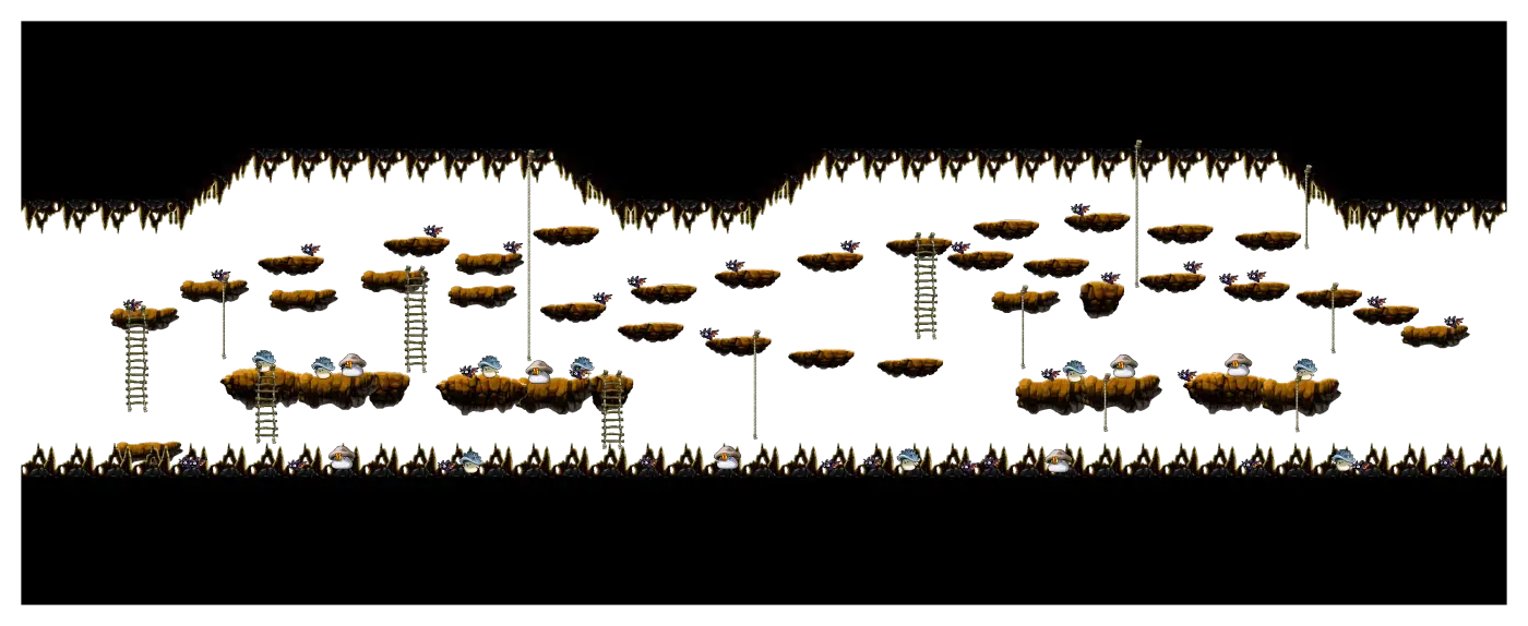 Dark Cave map