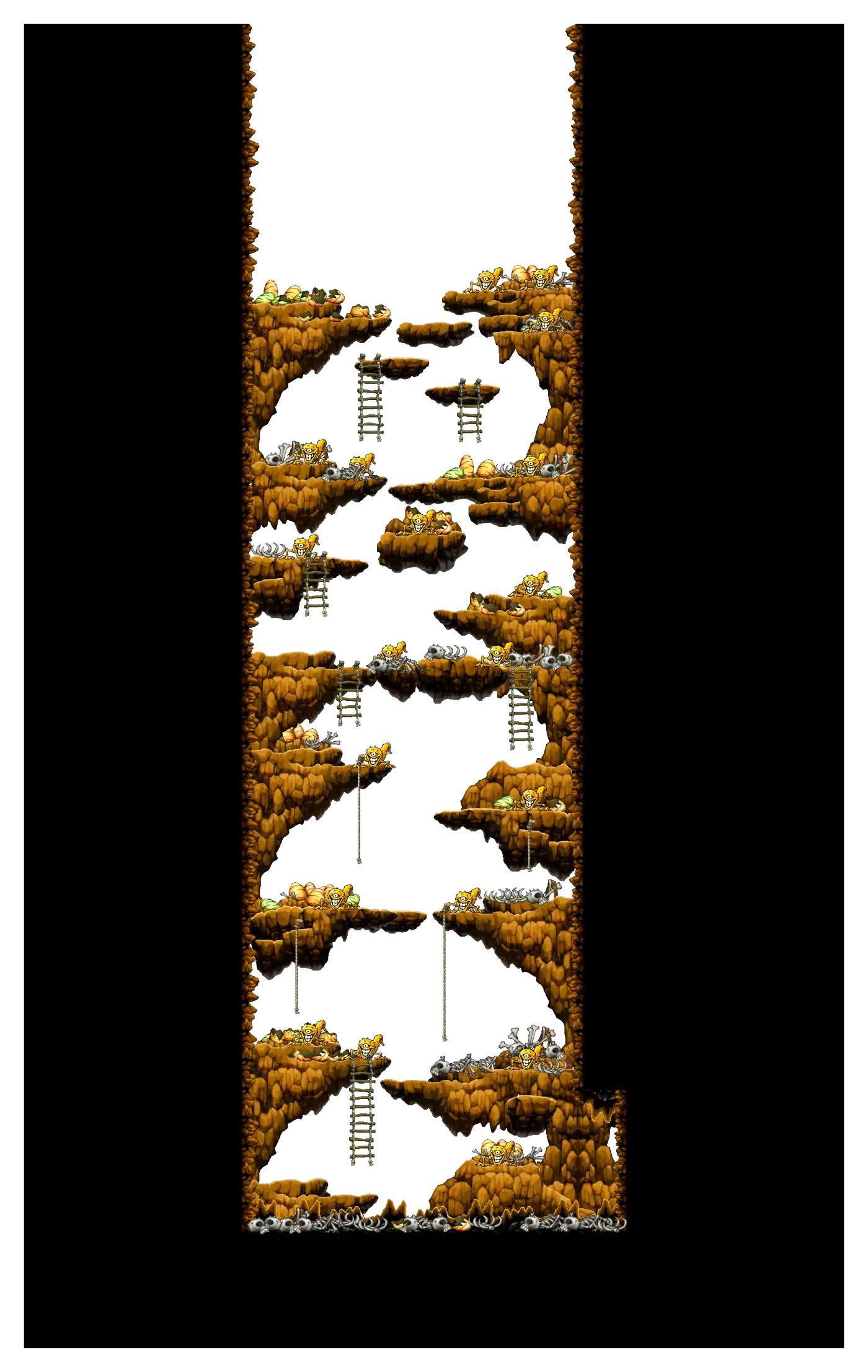 The Cave of Evil Eye I map