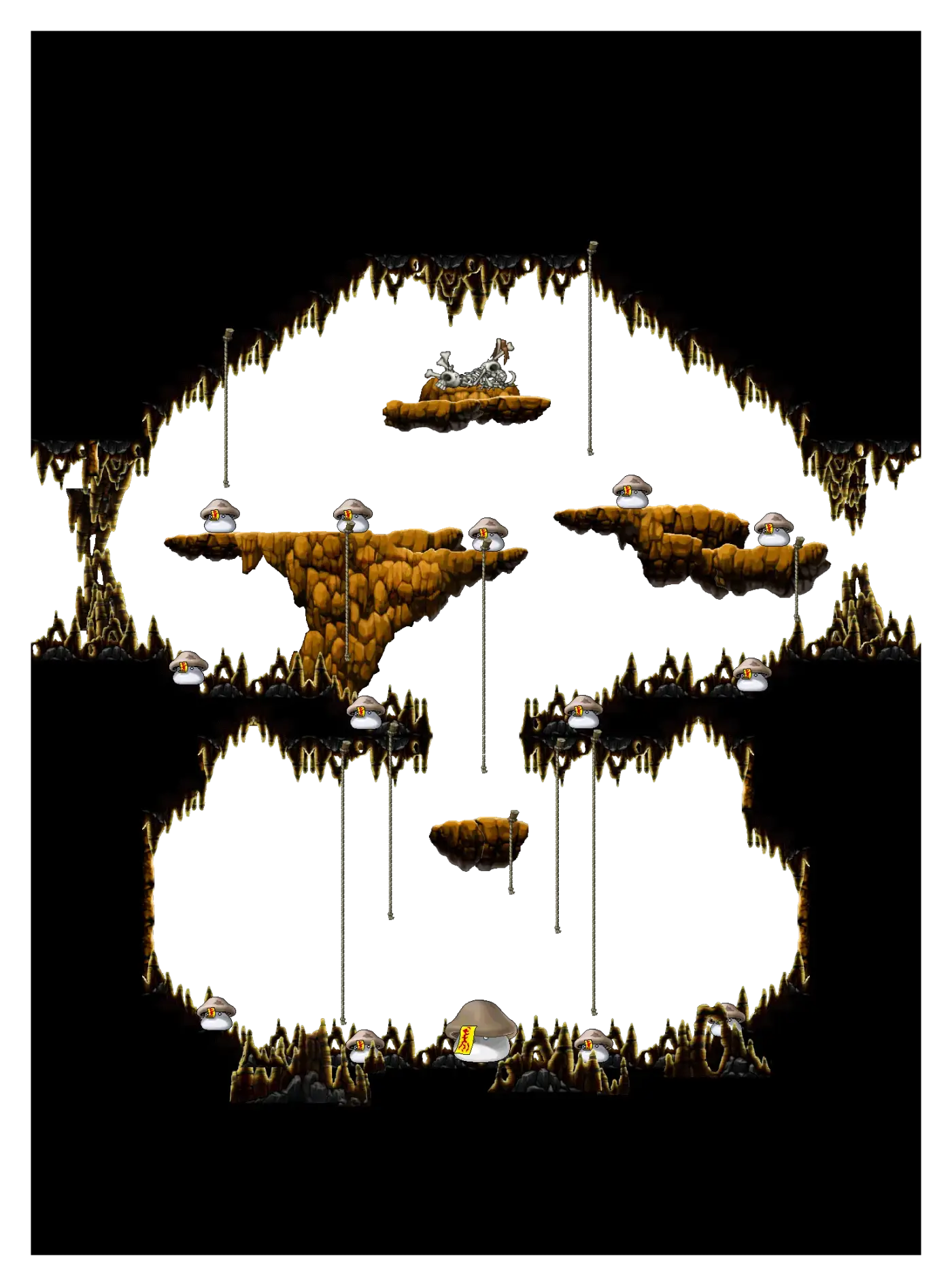 The Grave of Mushmom map