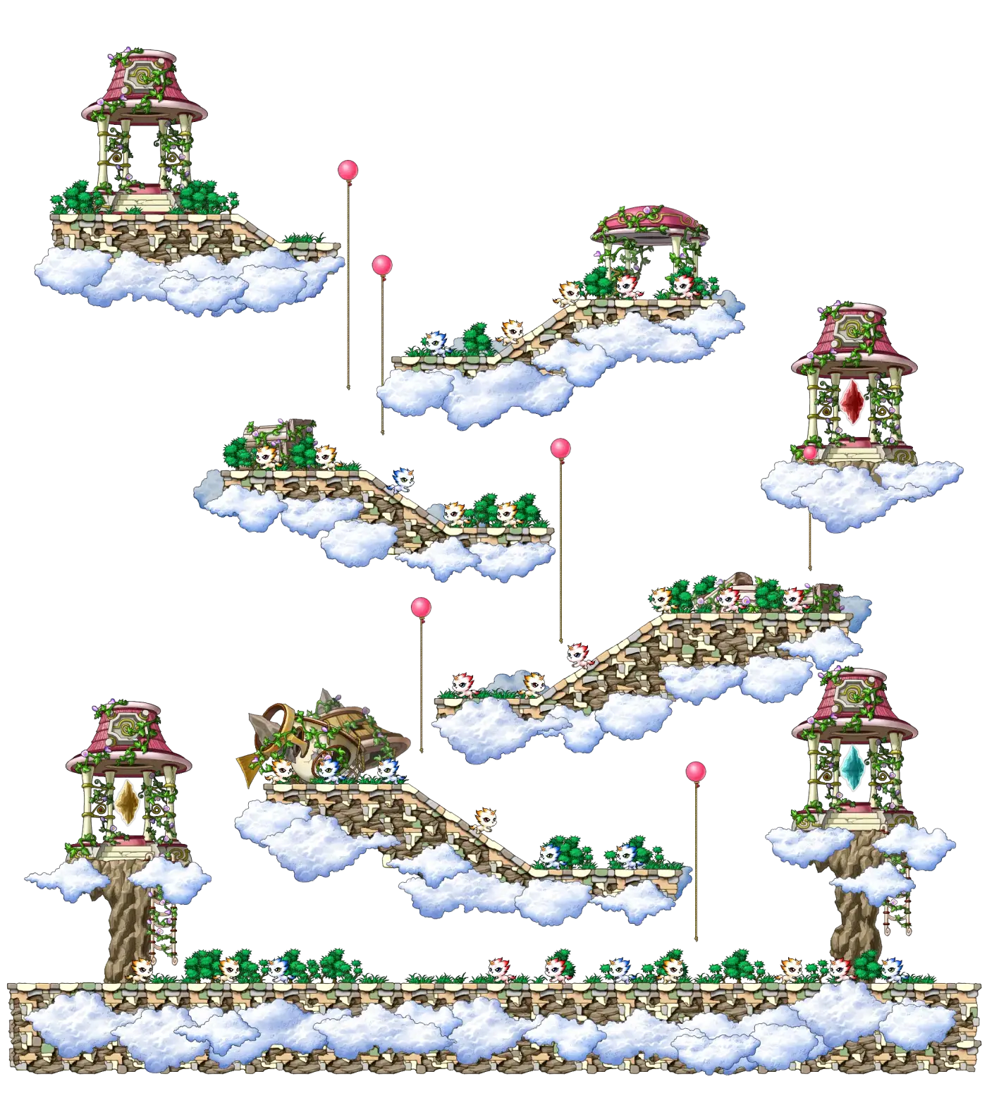 Stairway to the Sky I map