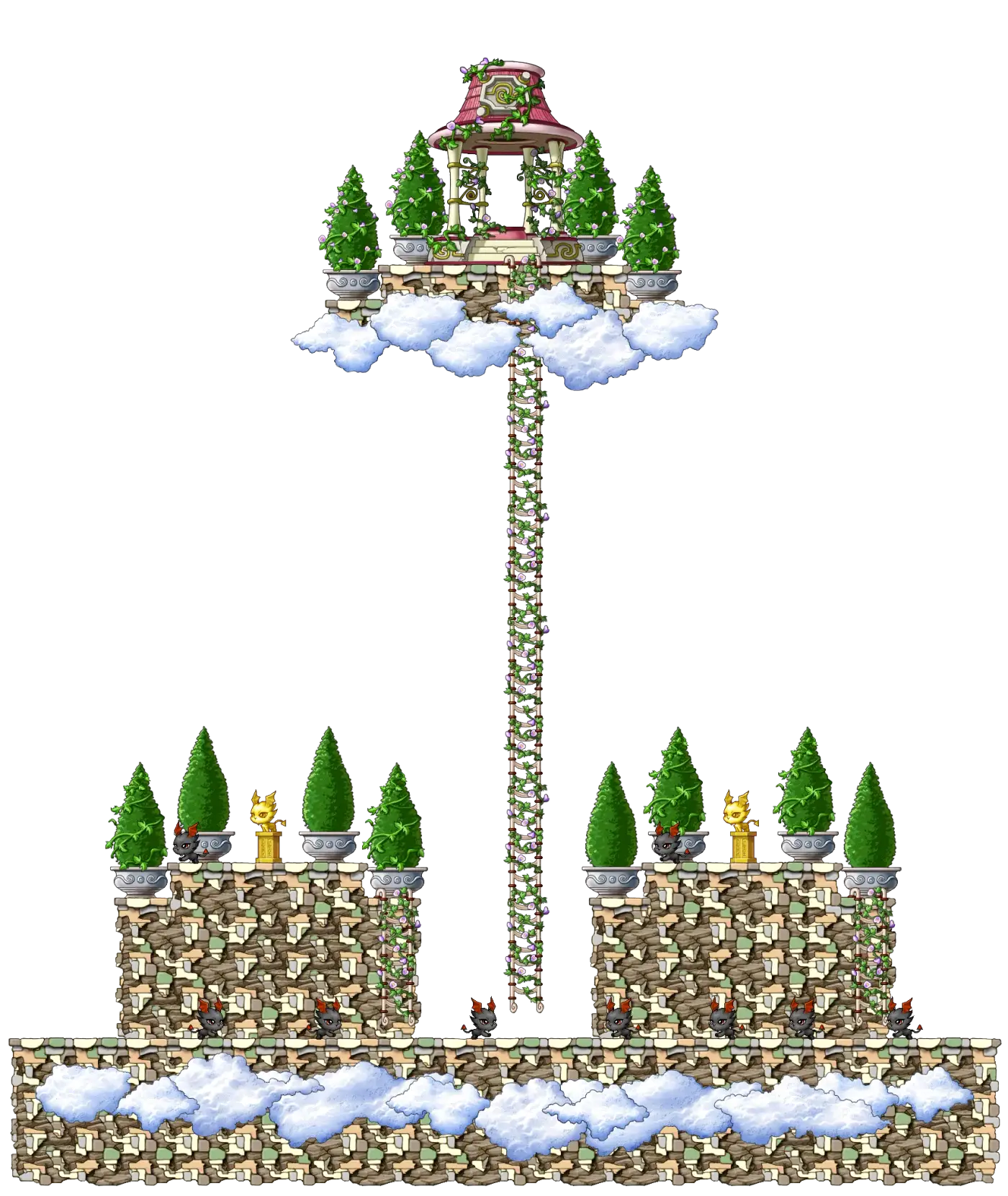 Stairway to the Sky II map