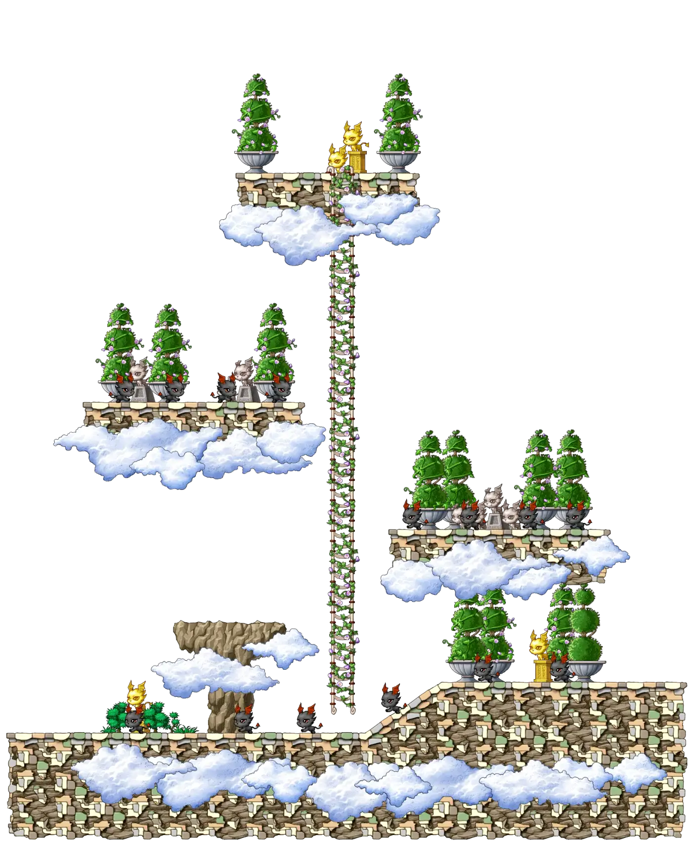 Garden of Darkness I map