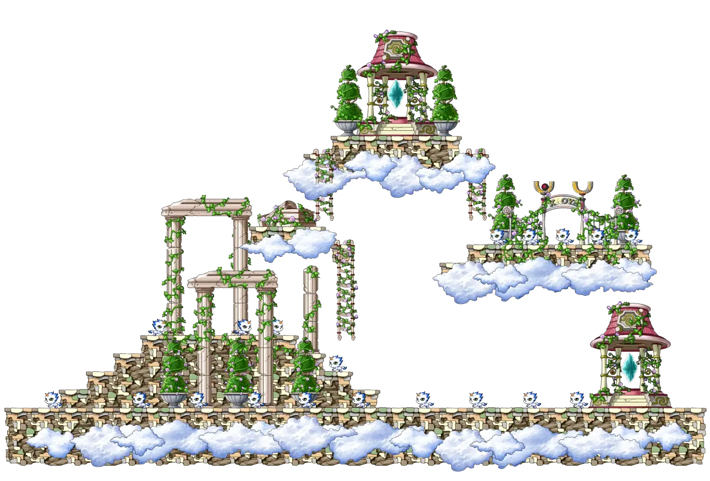 Garden of Green II map