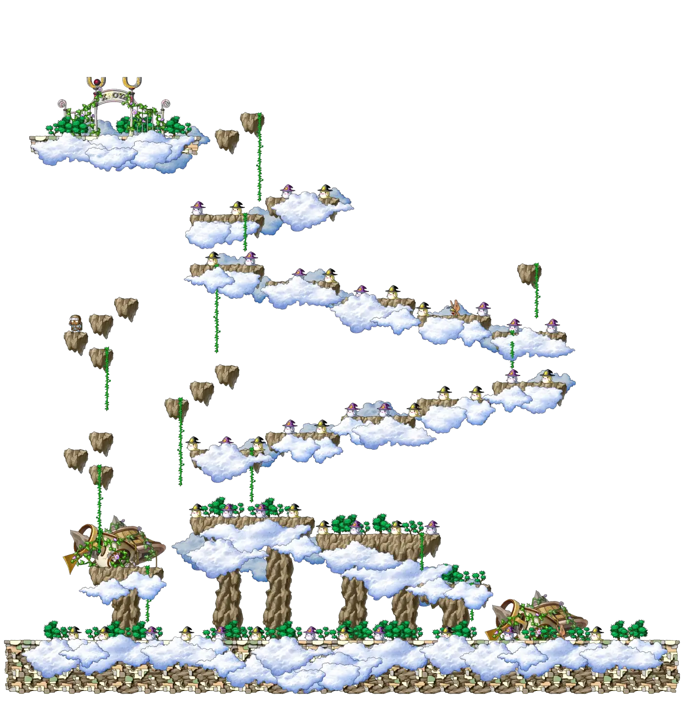 Cloud Park VI map