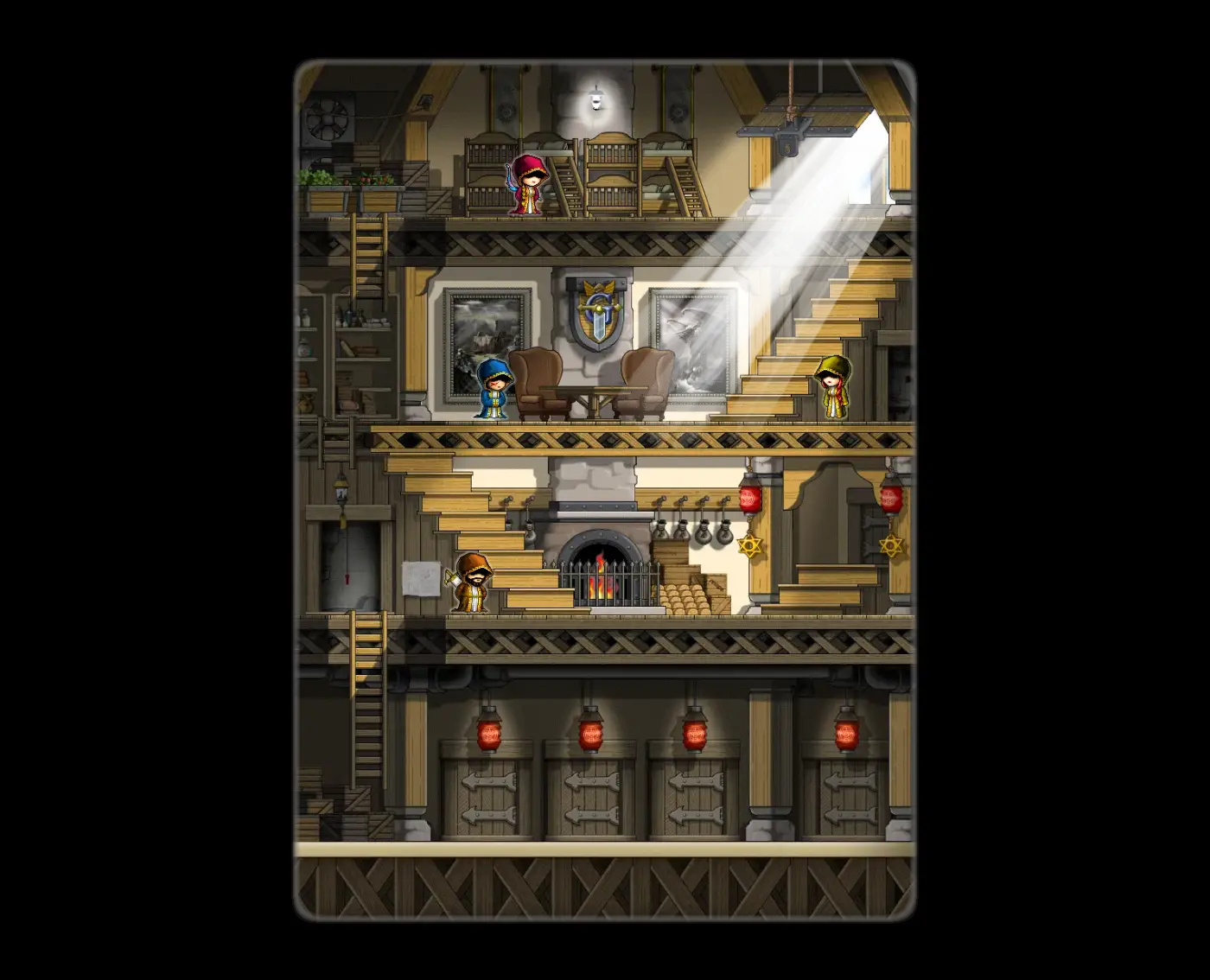 Chief's Residence, drawn as the client draws it