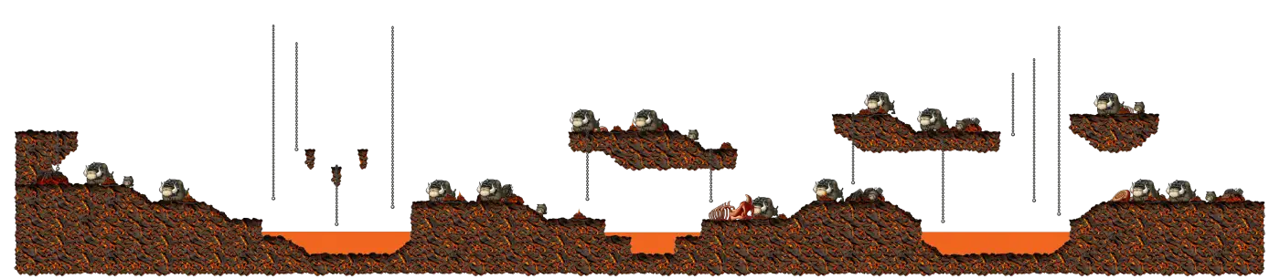 The Cave of Trial II map