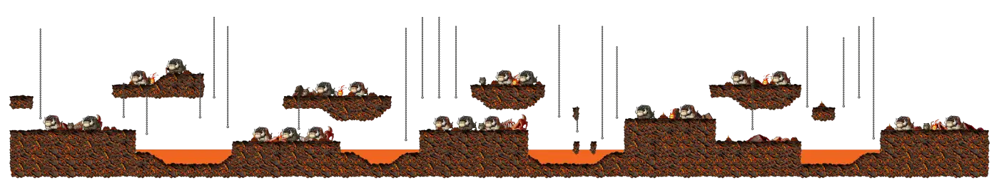 The Cave of Trial III map