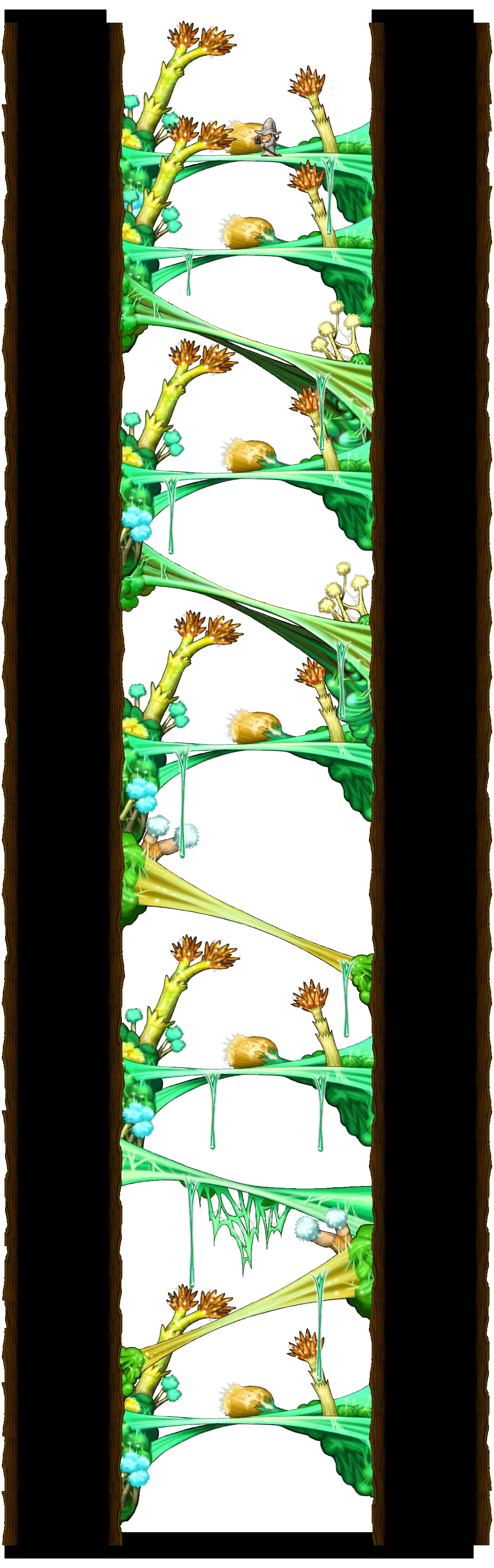Magician's Tree Dungeon map