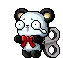 Panda Teddy die1