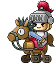 Toy Trojan stand