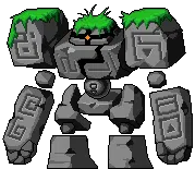 Dark Stone Golem stand