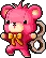 Pink Teddy jump