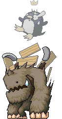 Dark Yeti and Pepe die1