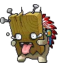 Wooden Mask die1