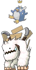 Yeti and Pepe die1