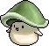 Green Mushroom stand