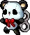 Panda Teddy jump