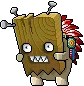 Wooden Mask stand