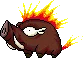 Fire Boar hit1