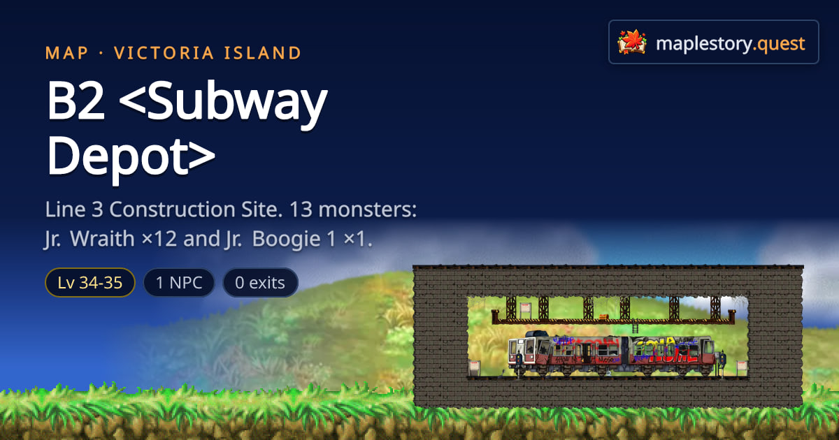 B2 - MapleStory Classic World map · MapleStory Quest